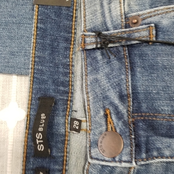 NWT , STS Blue Taylor Tomboy You Wish Jeans , Size 28 - Picture 12 of 14